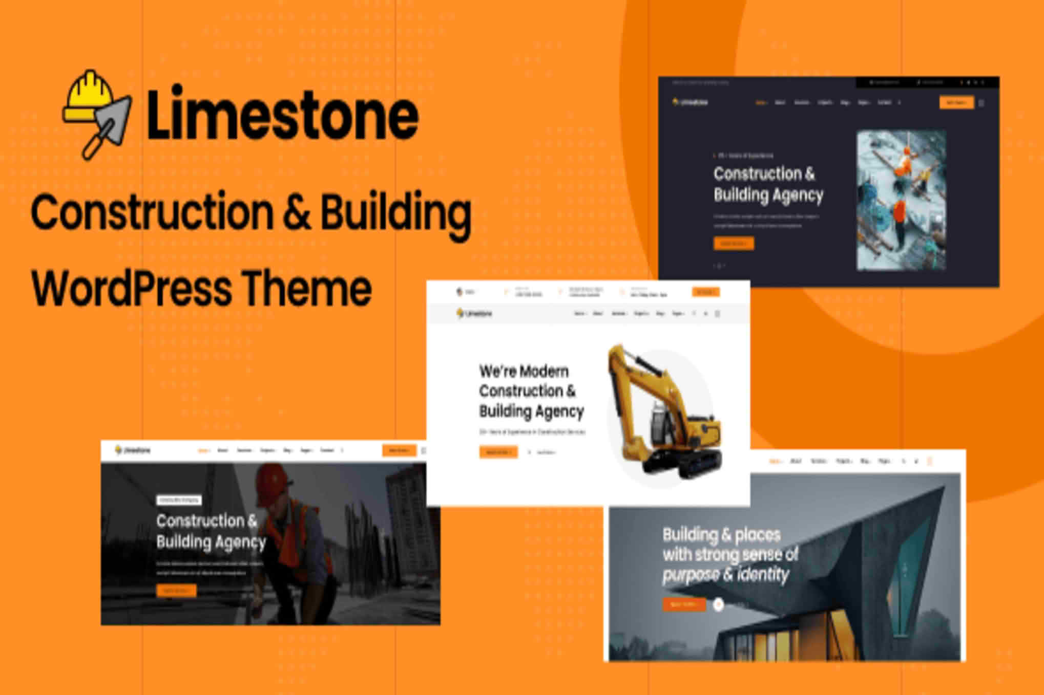Download Limestone - Construction Building WordPress Theme GPL WordPress Plugin