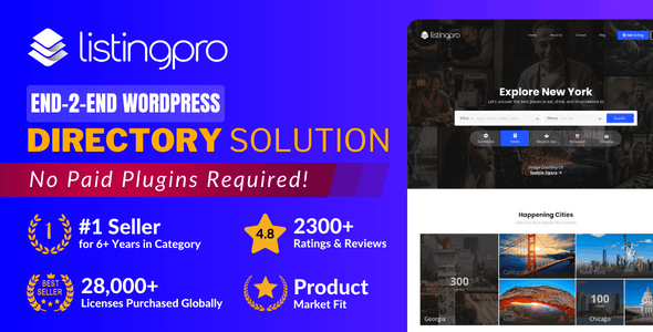 Download ListingPro - Directory WordPress Theme GPL WordPress Plugin