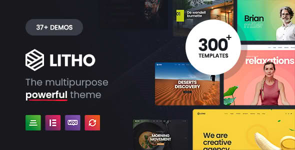 Download Litho - Multipurpose Elementor WordPress Theme GPL WordPress Plugin