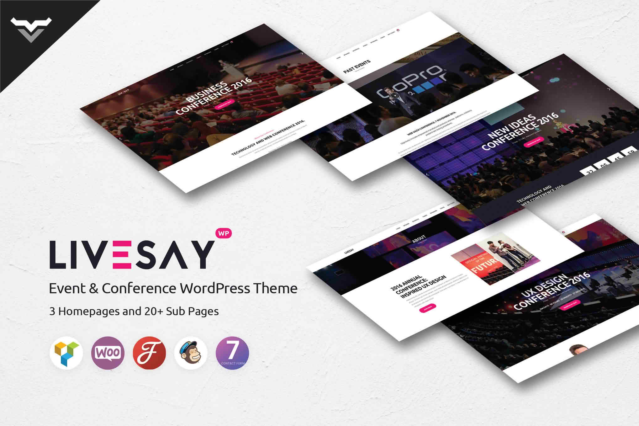 Download Livesay - Event & Conference WordPress Theme GPL WordPress Plugin