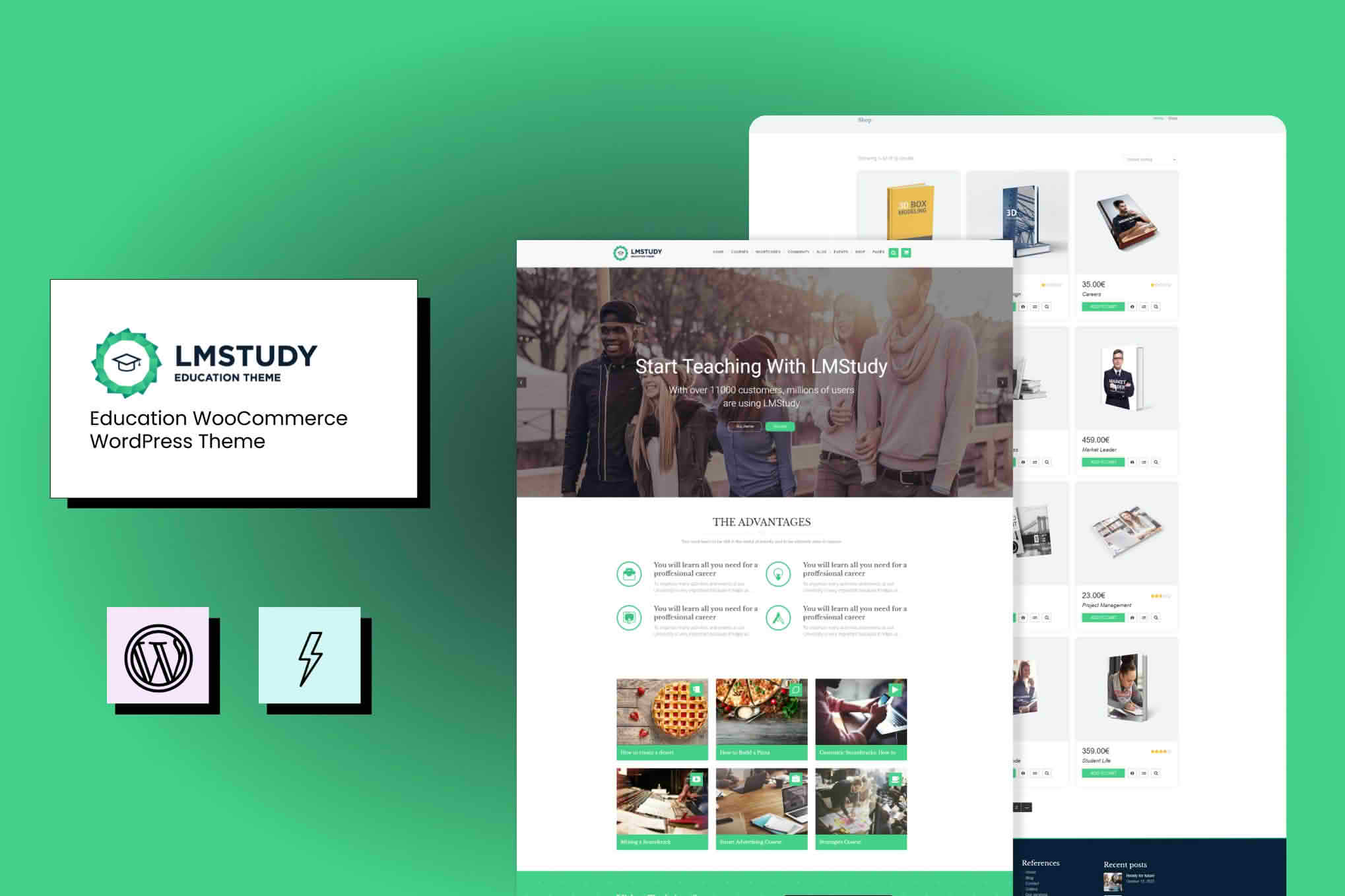 Download LMStudy - Education LMS WooCommerce Theme GPL WordPress Plugin