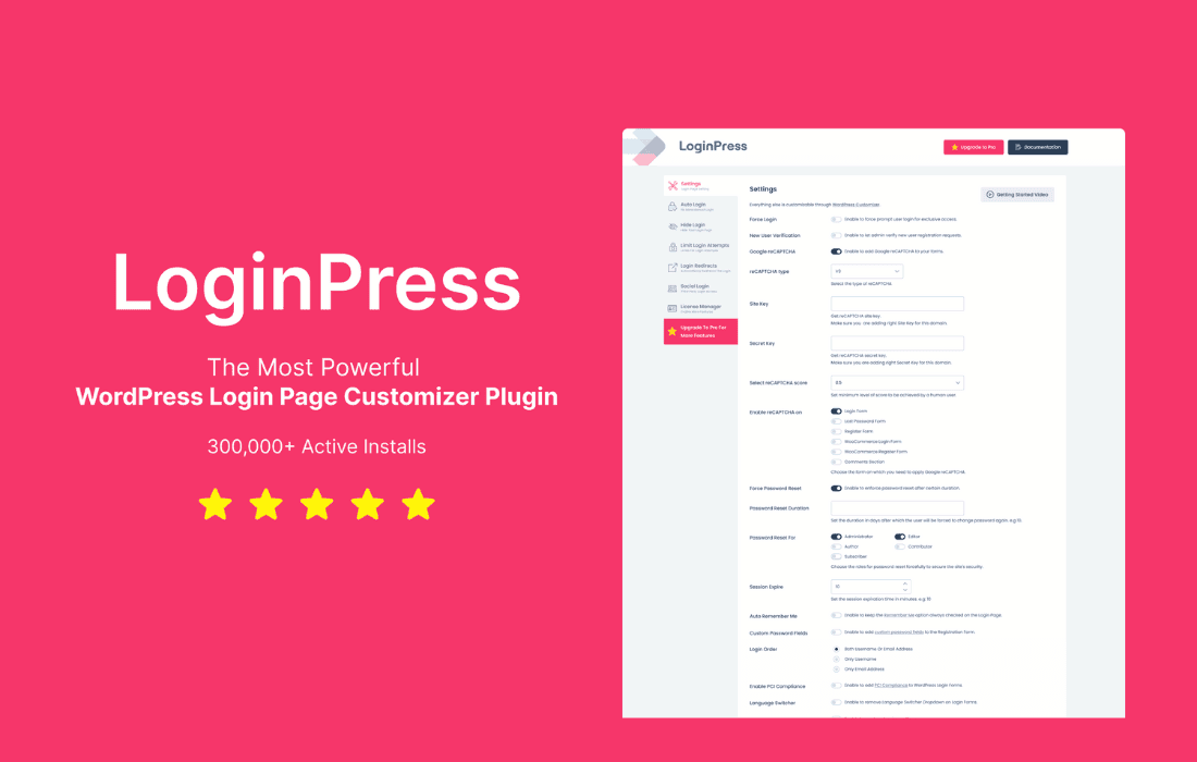 Download LoginPress Pro