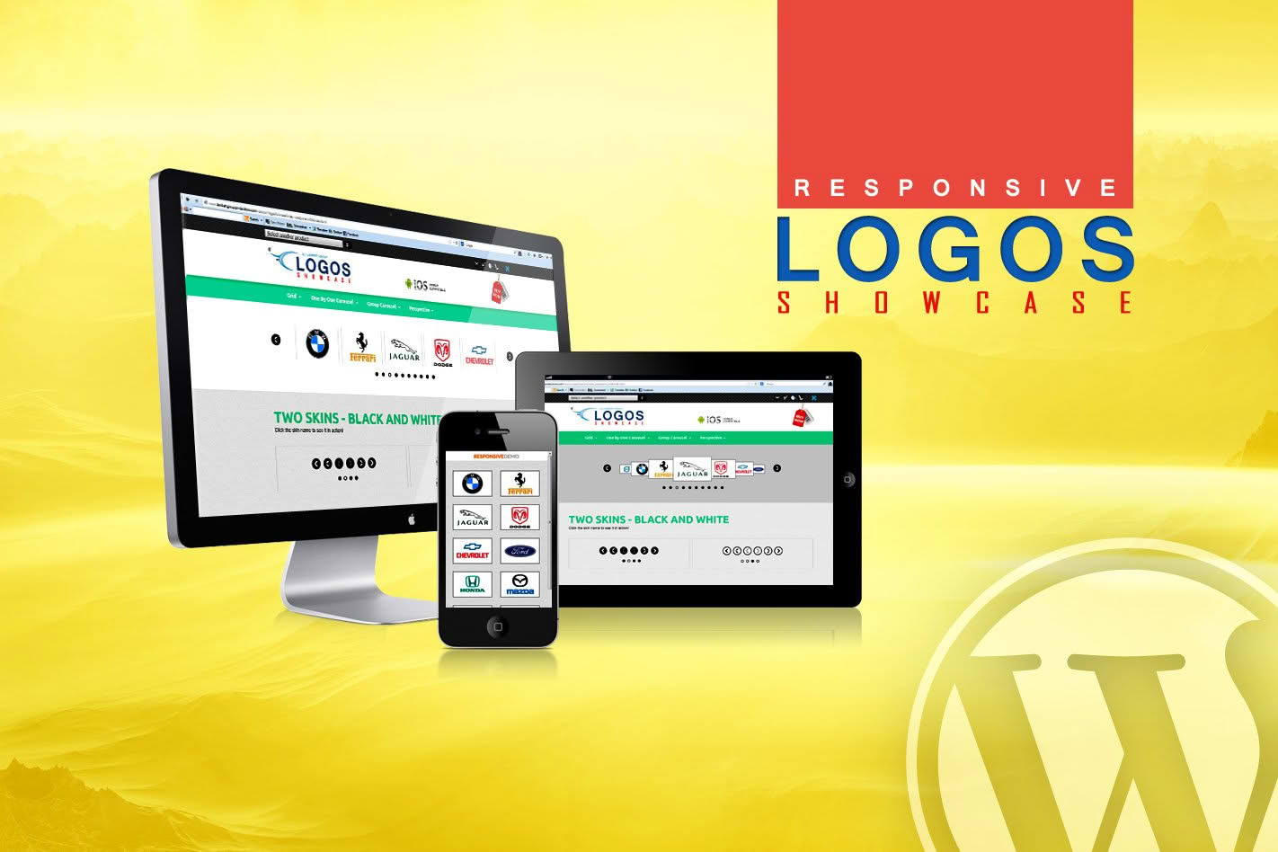 Download WordPress Logos Showcase - Grid and Carousel