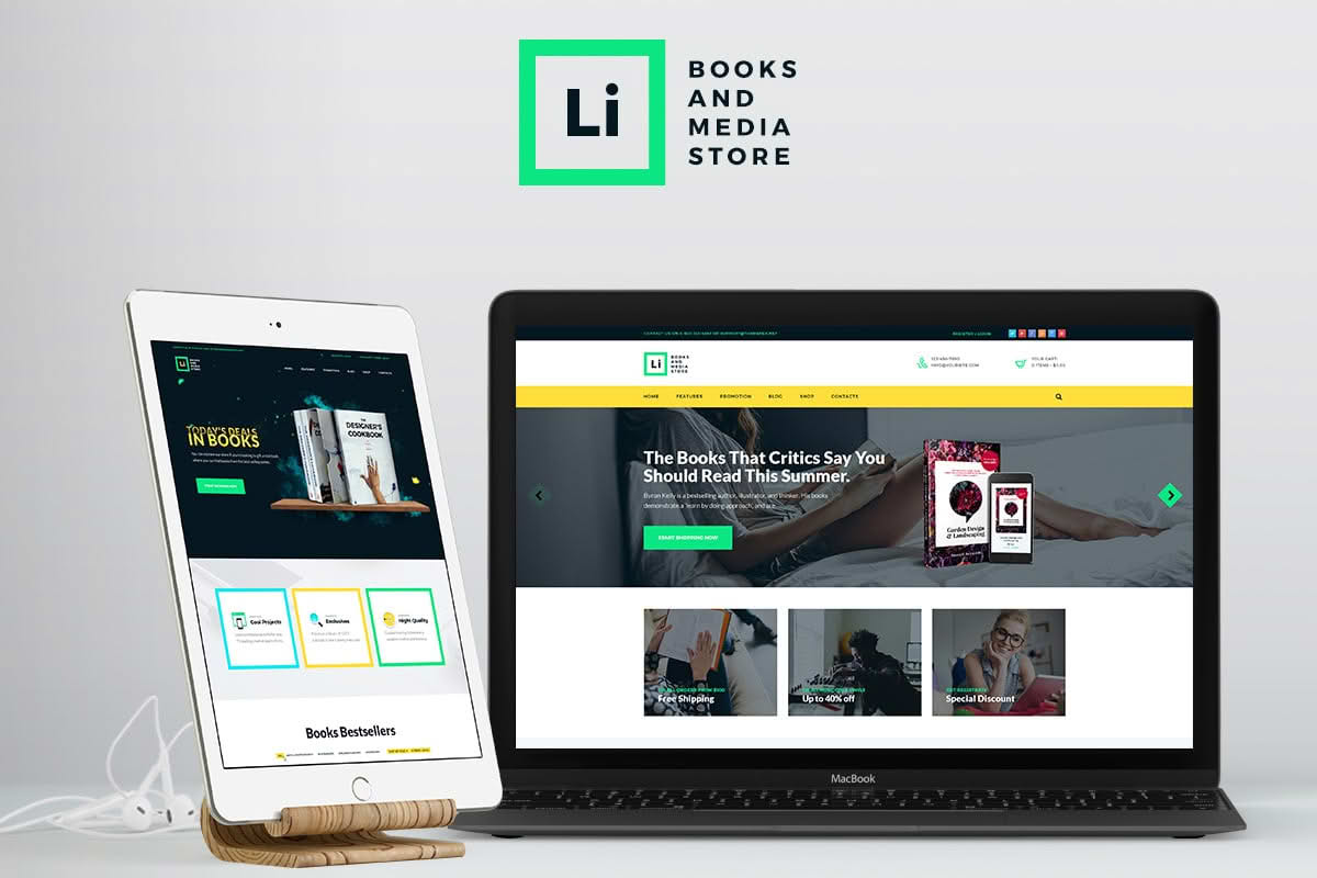 Download Lorem Ipsum | Books & Media Store WordPress Theme GPL WordPress Plugin