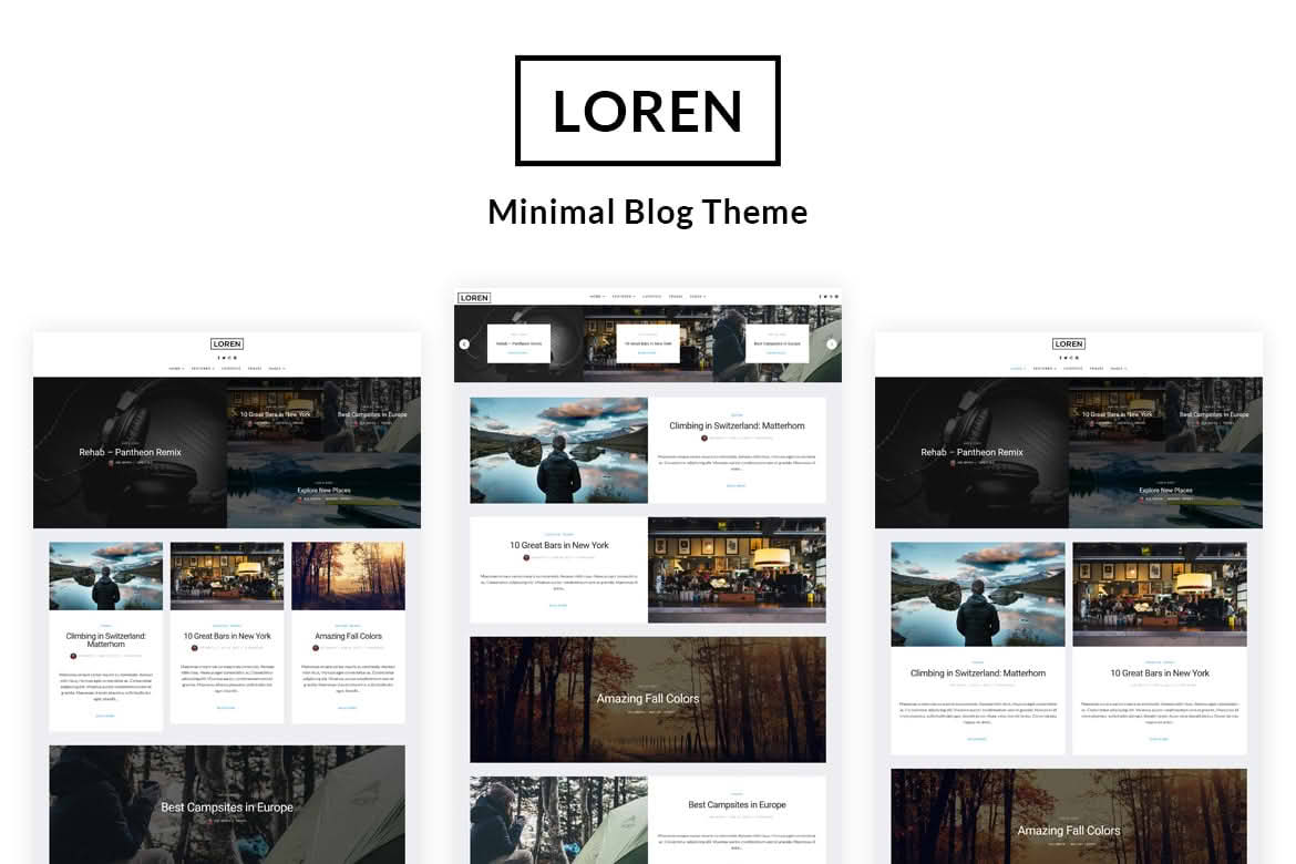 Download Loren - Responsive WordPress Blog Theme GPL WordPress Plugin
