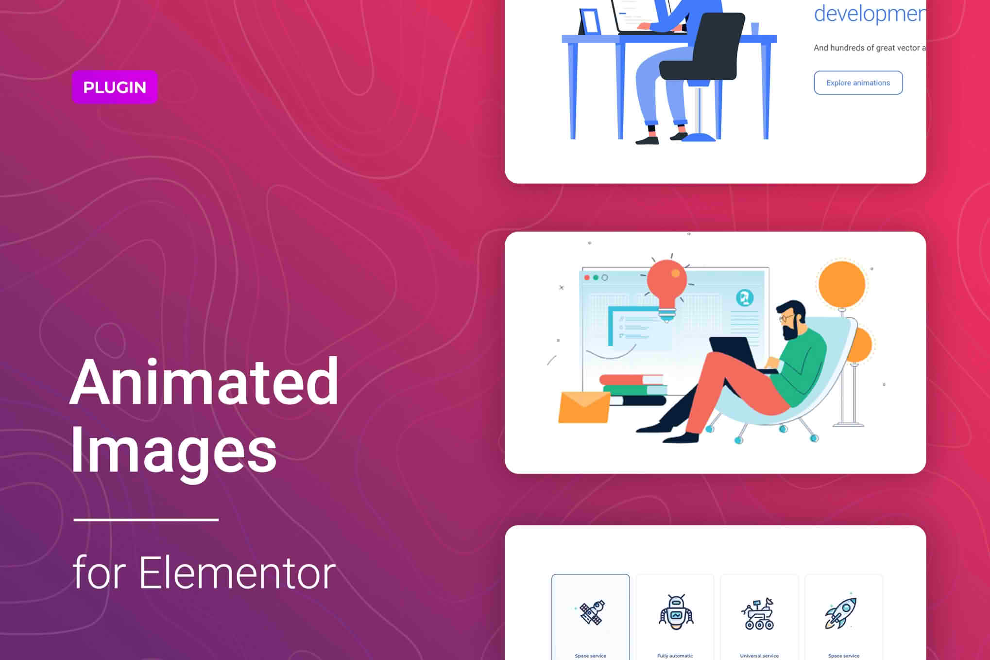 Download Lottie Animation for Elementor