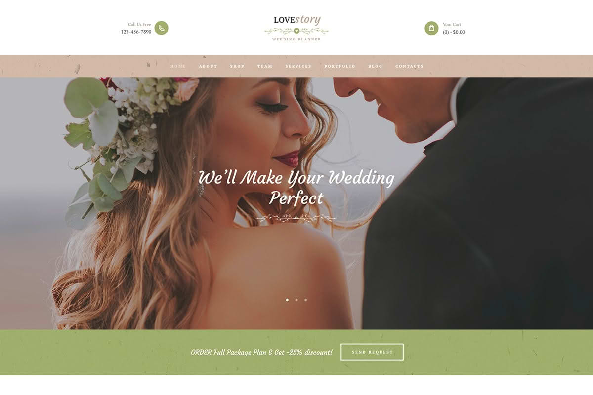 Download Love Story | A Beautiful Wedding and Event Planner WordPress Theme GPL WordPress Plugin