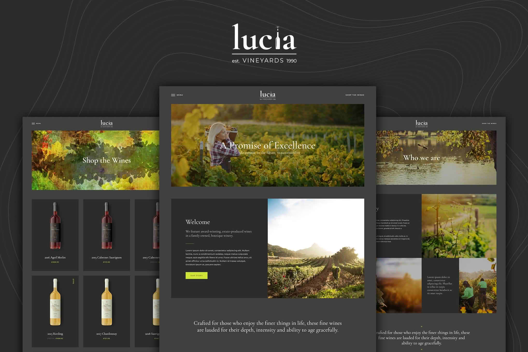 Download Lucia - Wine WordPress Theme GPL WordPress Plugin