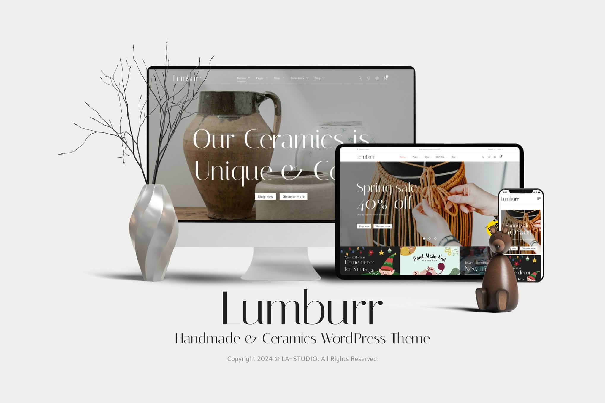Download Lumburr - Handmade & Ceramics WordPress Theme GPL WordPress Plugin