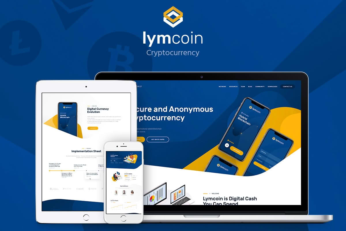 Download Lymcoin | Cryptocurrency & ICO WordPress Theme GPL WordPress Plugin