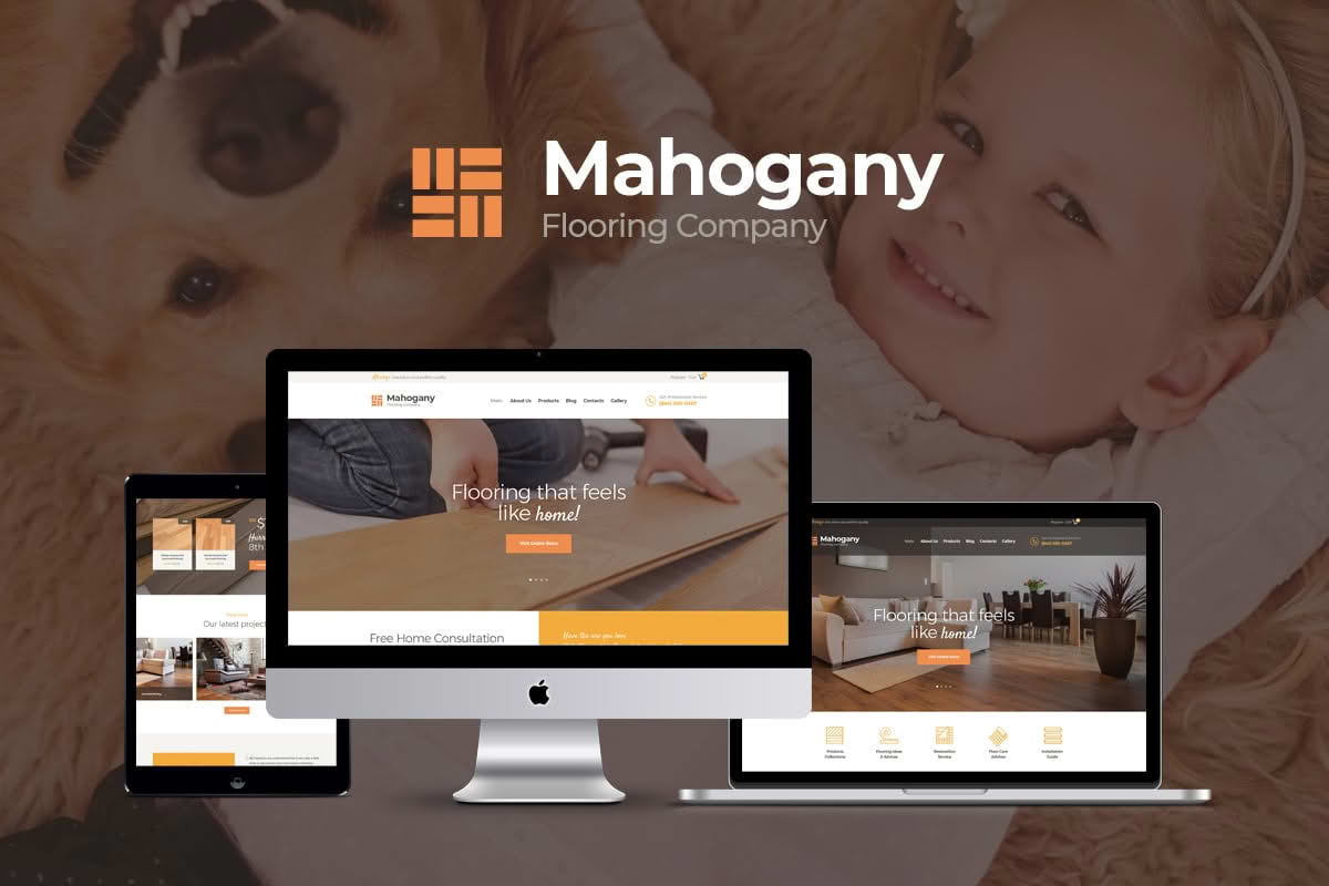 Download Mahogany | Carpenting Woodwork & Flooring Company WordPress Theme GPL WordPress Plugin