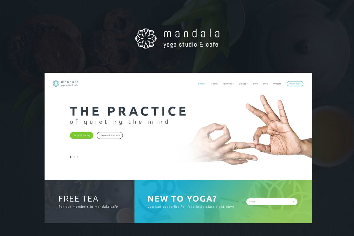 Download Mandala | Yoga Studio and Wellness Center WordPress Theme GPL WordPress Plugin