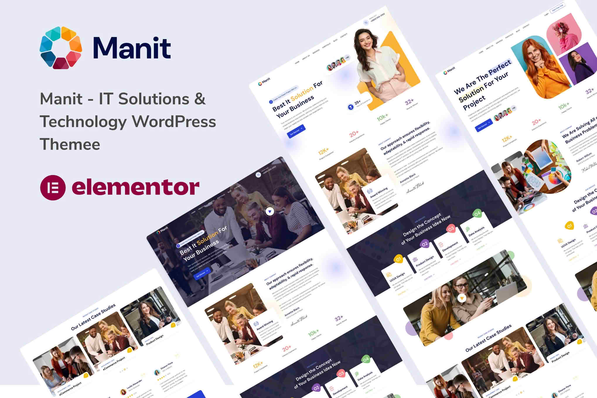 Download Manit - IT Solutions & Technology WordPress Theme GPL WordPress Plugin