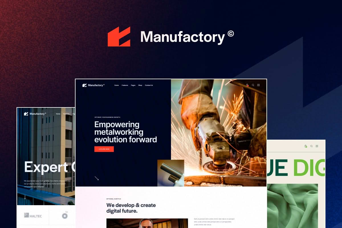 Download Manufactory - Industrial WordPress Theme GPL WordPress Plugin