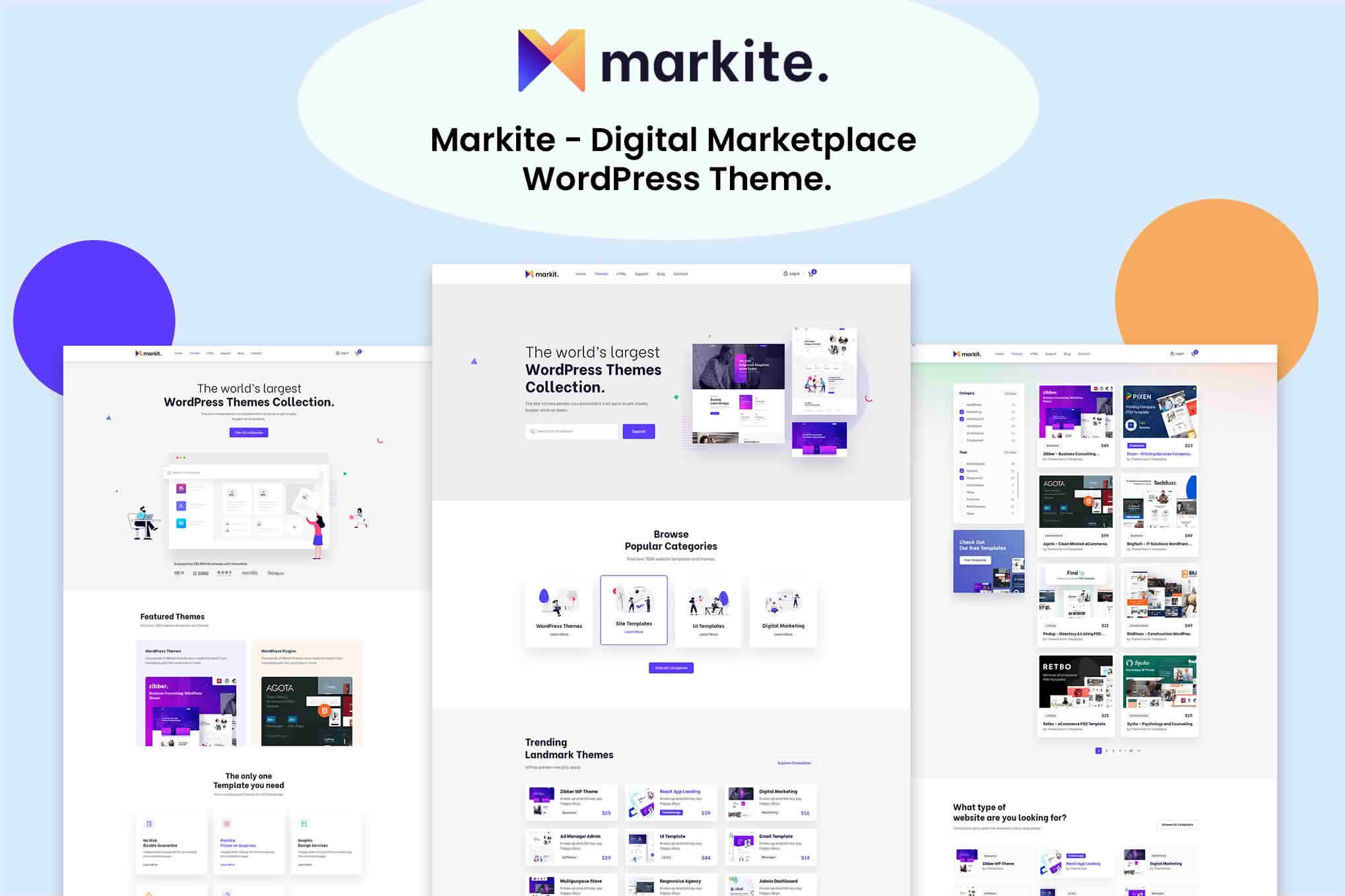 Download Markite - Digital Marketplace WooCommerce WordPress Theme GPL WordPress Plugin
