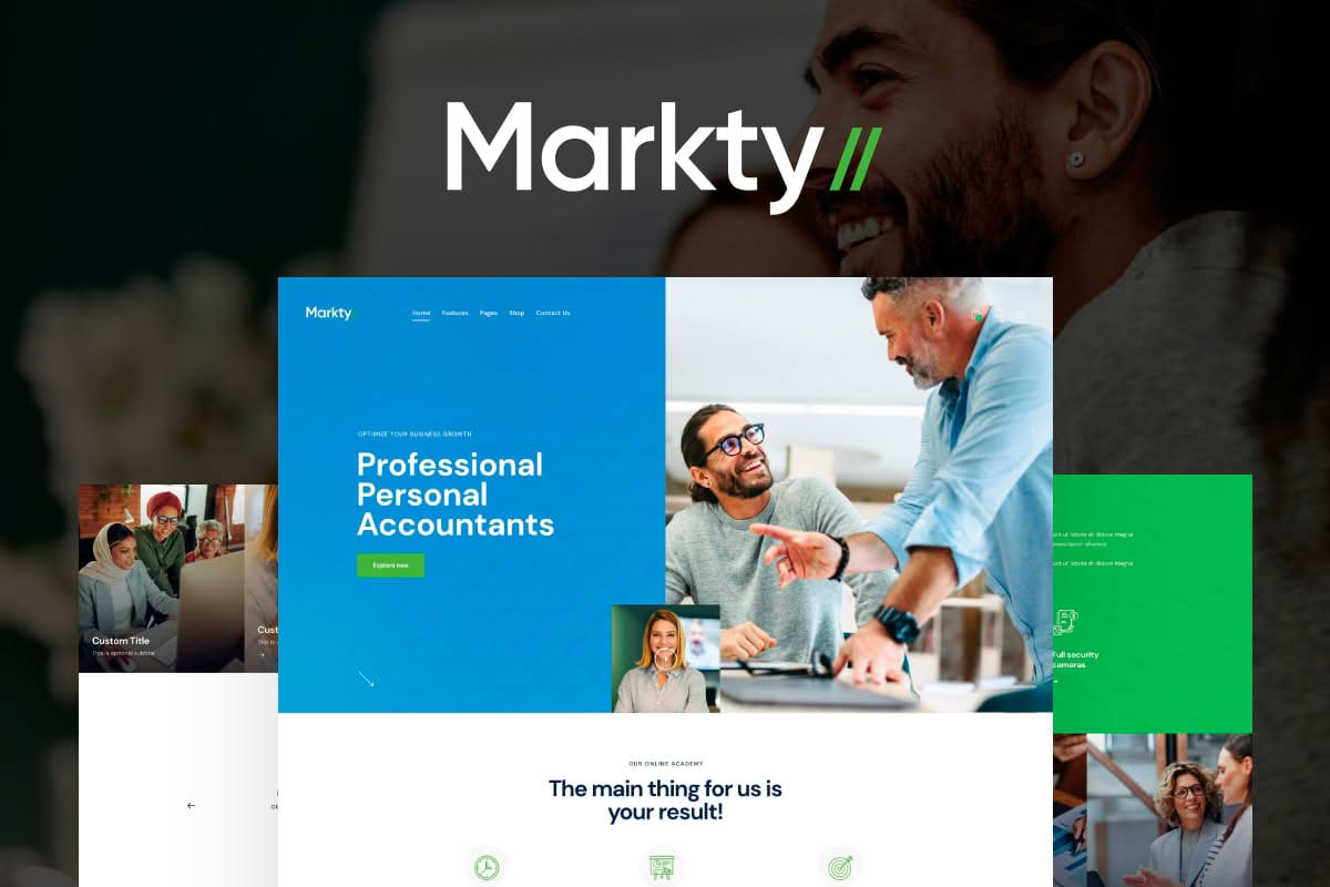 Download Markty | SMM & Marketing WordPress Theme GPL WordPress Plugin
