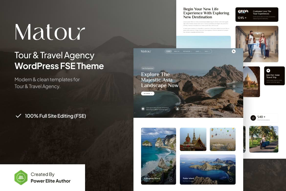 Download Matour – Tour & Travel Agency FSE WordPress Theme GPL WordPress Plugin