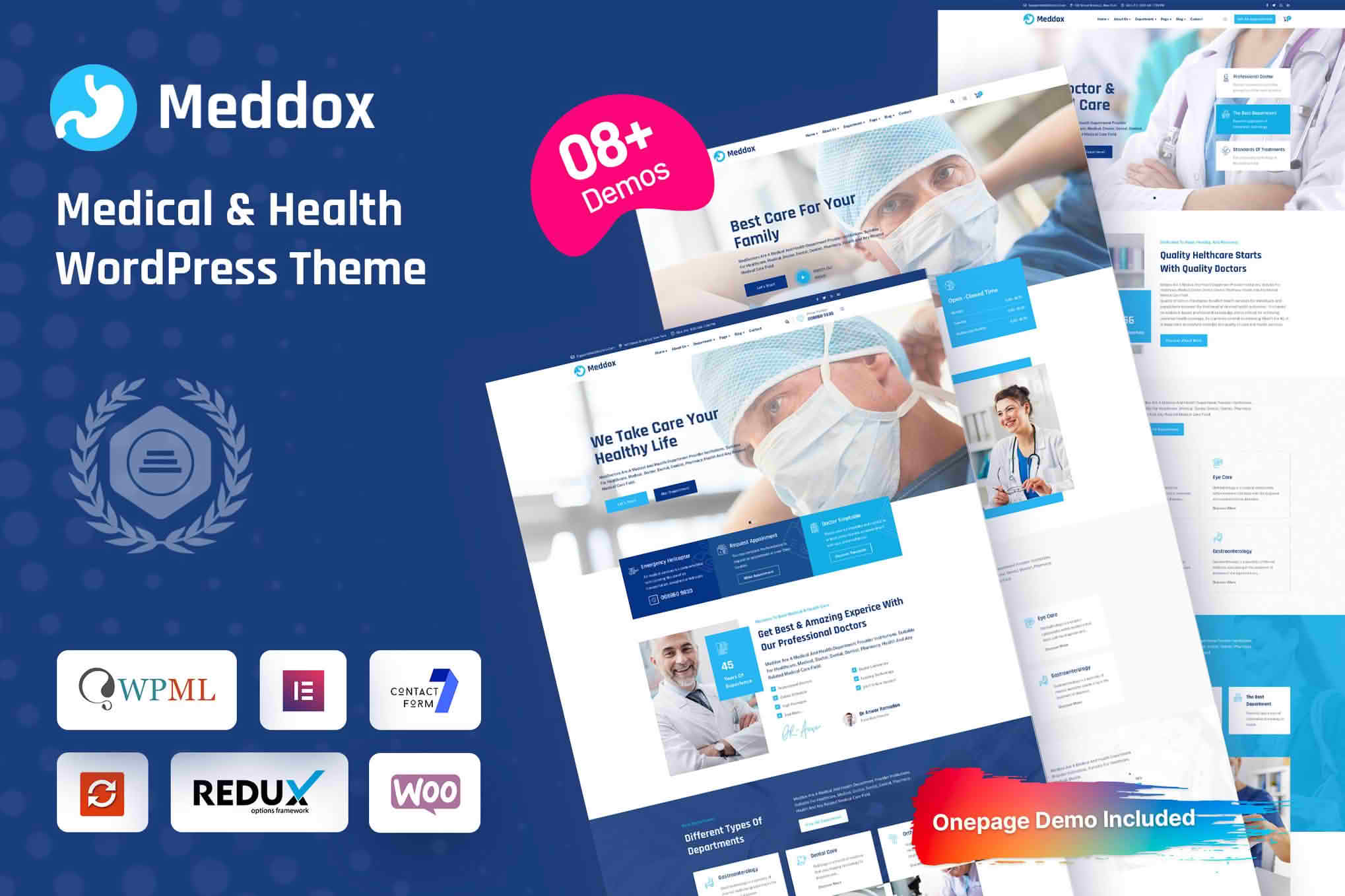 Download Meddox - Medical & Health WordPress Theme GPL WordPress Plugin