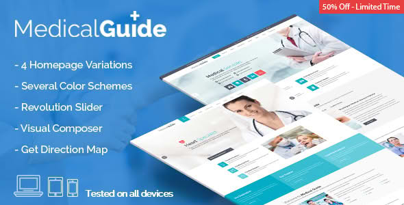 Download MedicalGuide - Health and Medical WordPress Theme GPL WordPress Plugin