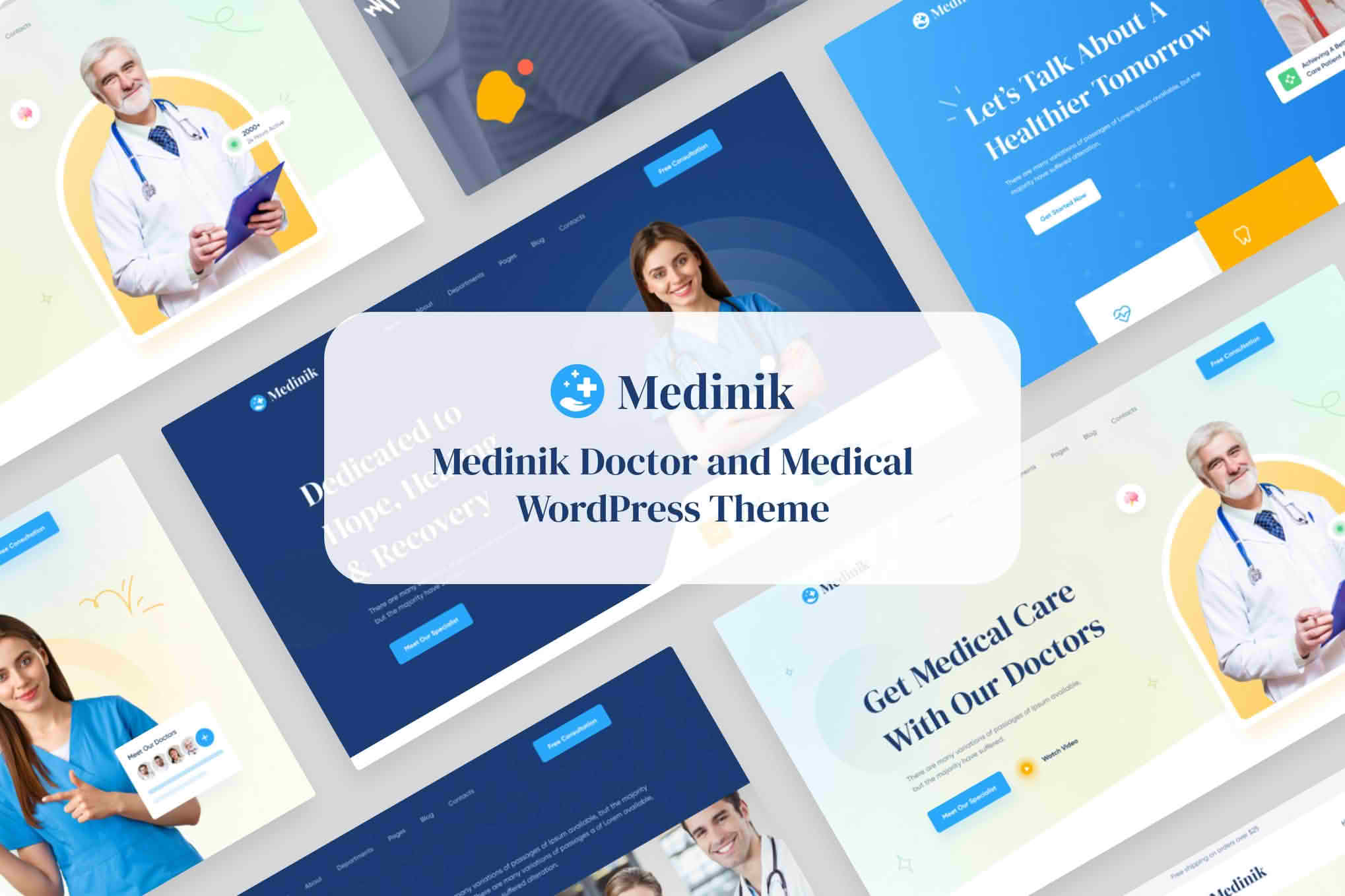 Download Medinik - Doctor & Medical WordPress Theme GPL WordPress Plugin