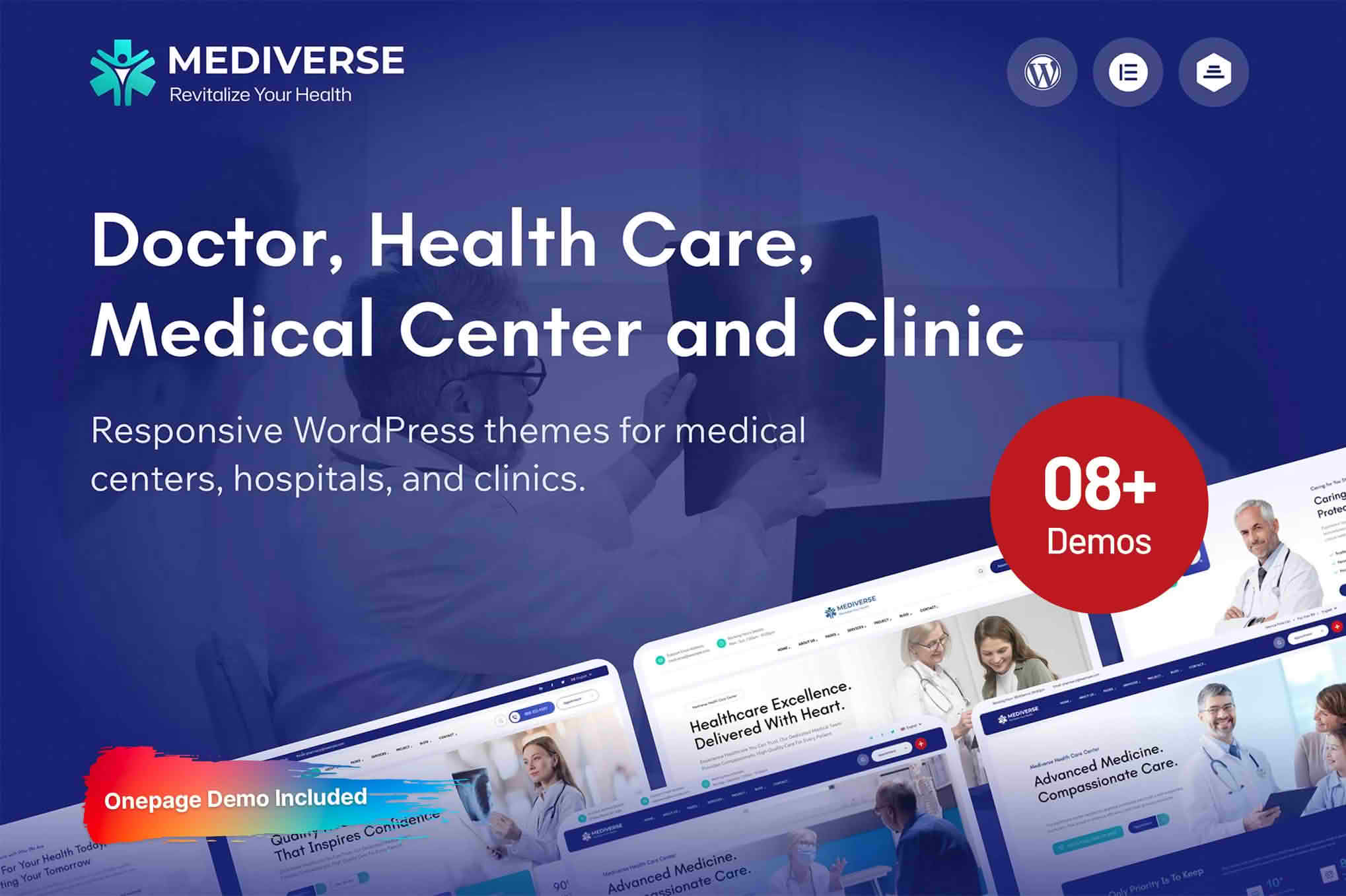 Mediverse - Health Medical Clinic WordPress Theme