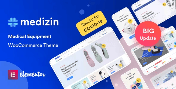 Download Medizin - Medical Elementor WooCommerce Theme GPL WordPress Plugin