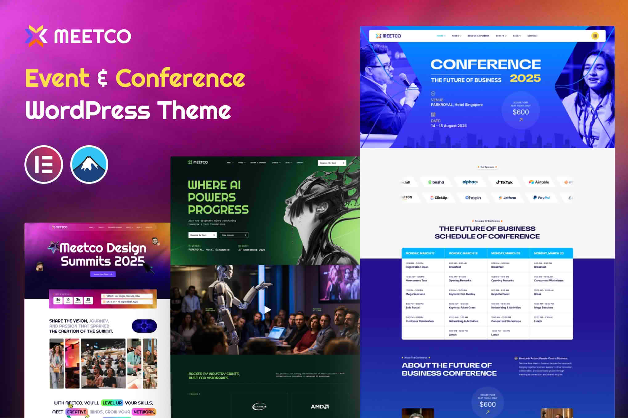 Download Meetco - Event & Conference WordPress Theme GPL WordPress Plugin
