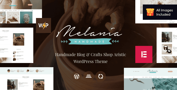 Download Melania - Handmade Blog & Shop WordPress Theme GPL WordPress Plugin