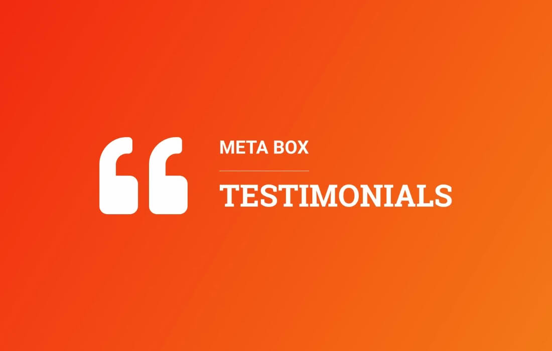 Download Meta Box Testimonials