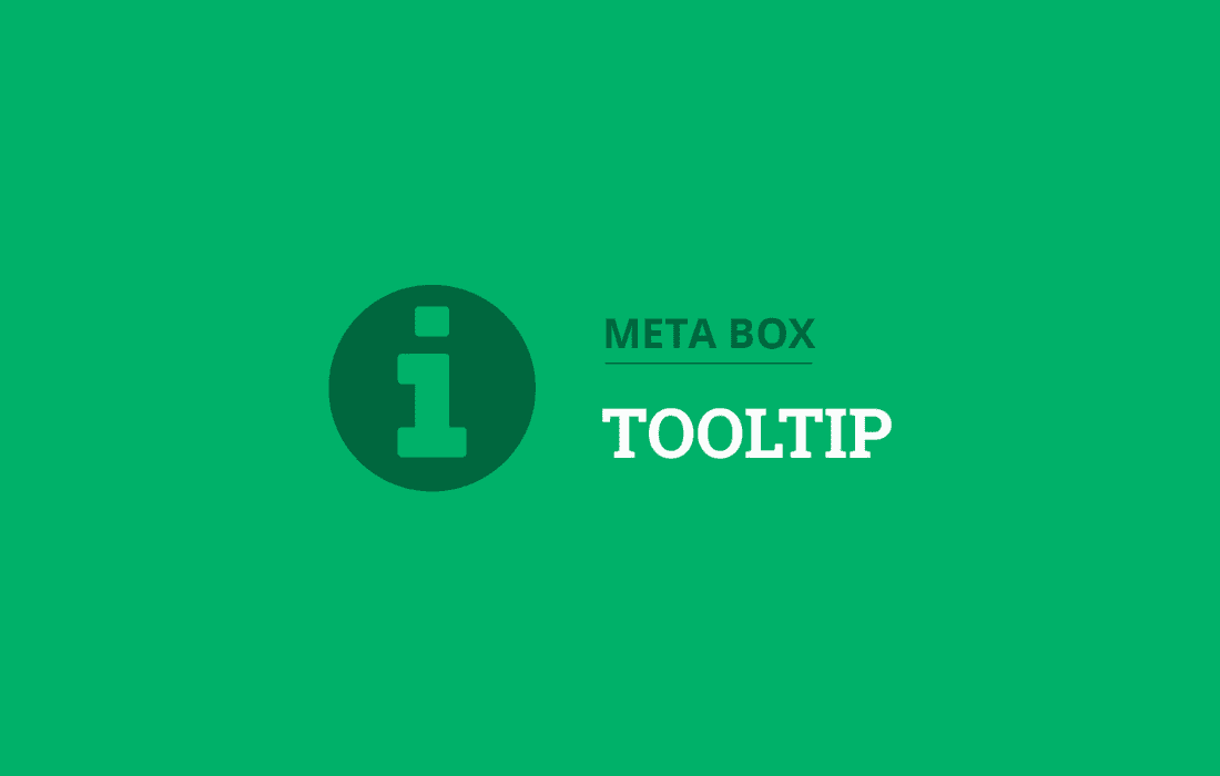 Download Meta Box Tooltip