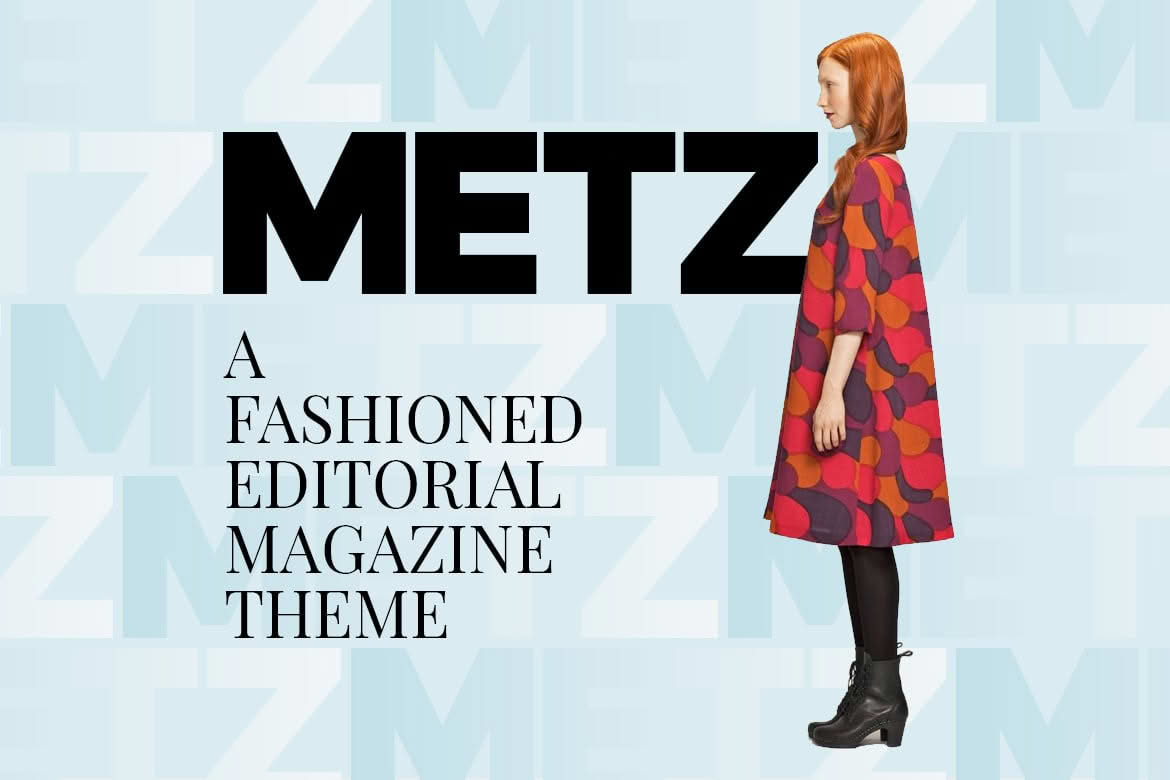 Download Metz - A Fashioned Editorial Magazine Theme GPL WordPress Plugin