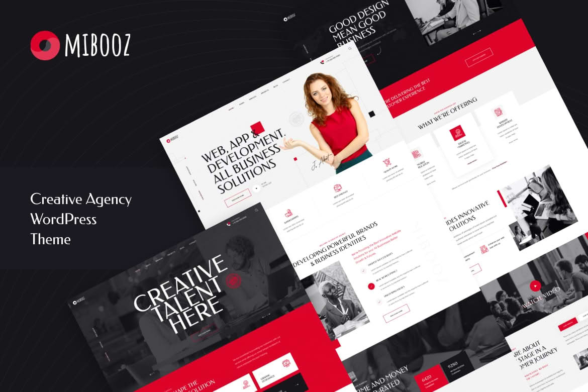 Download Mibooz - Creative Agency WordPress Theme GPL WordPress Plugin