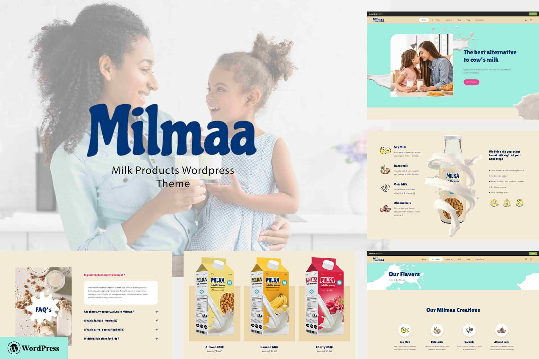 Download Milmaa - Single Product Shop WordPress Theme GPL WordPress Plugin
