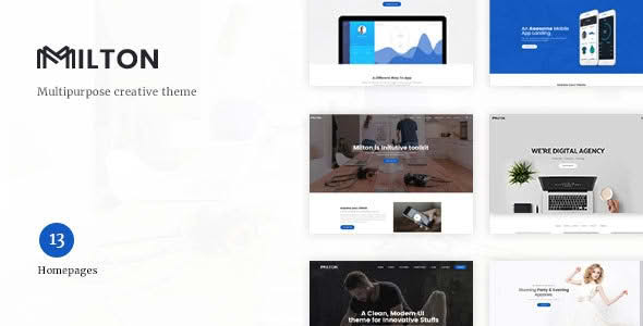 Download Milton - Multipurpose Creative WordPress Theme GPL WordPress Plugin