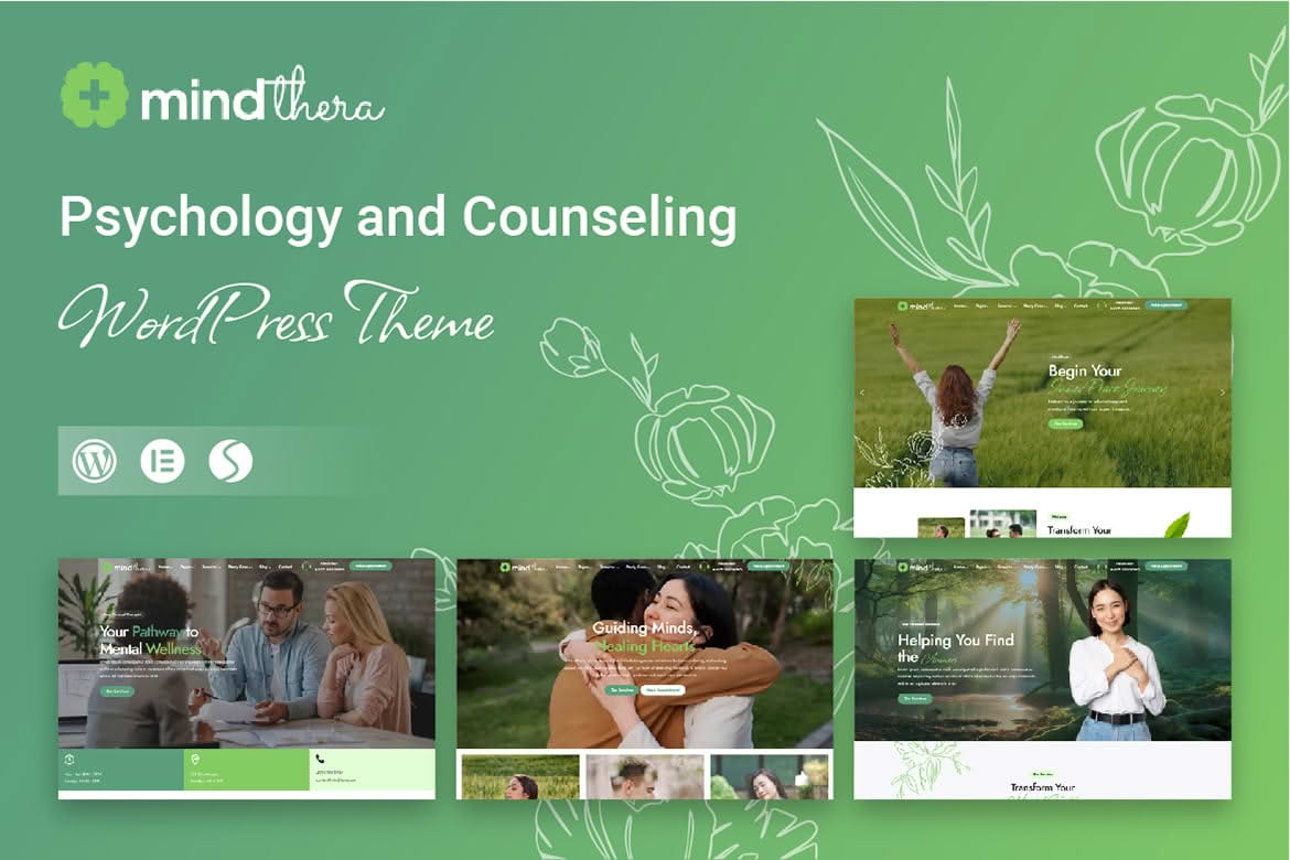 Download Mindthera - Psychology and Counseling WordPress Theme GPL WordPress Plugin
