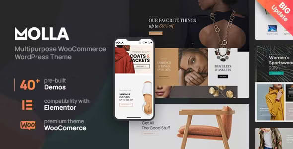 Download Molla | Multi-Purpose WooCommerce Theme GPL WordPress Plugin