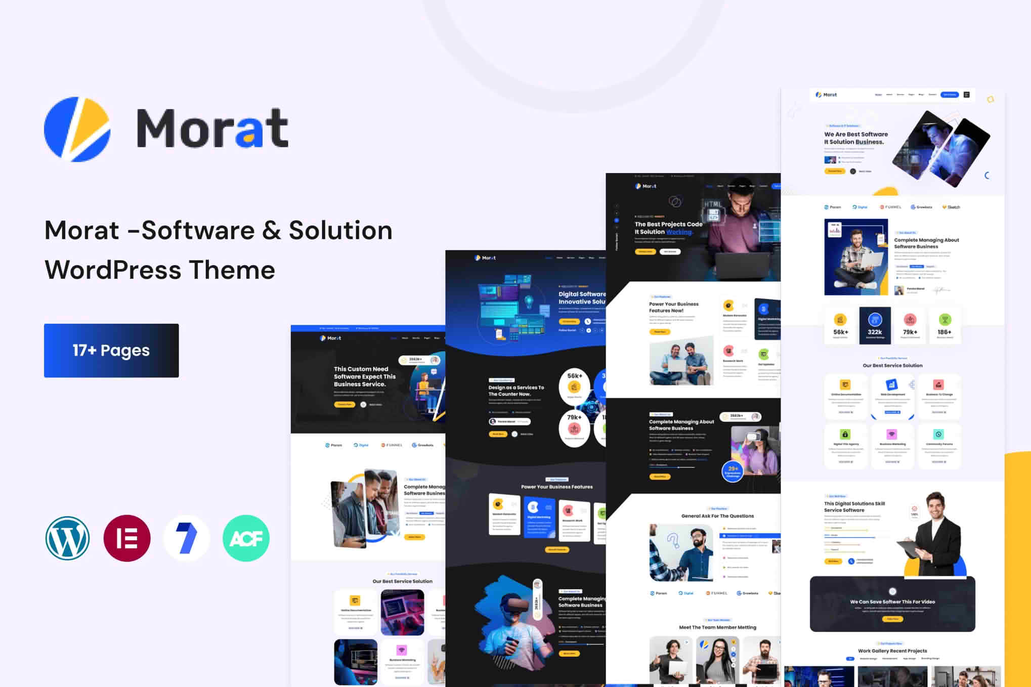 Download Morat – Software & Solution WordPress Theme GPL WordPress Plugin