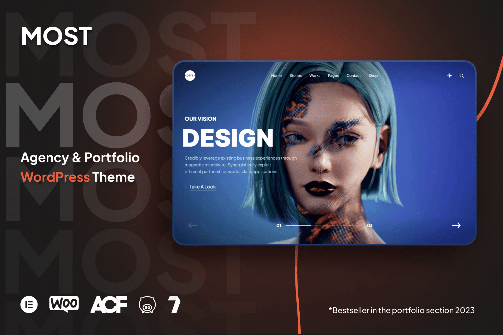 Download Most – Creative Agency and Portfolio Theme GPL WordPress Plugin