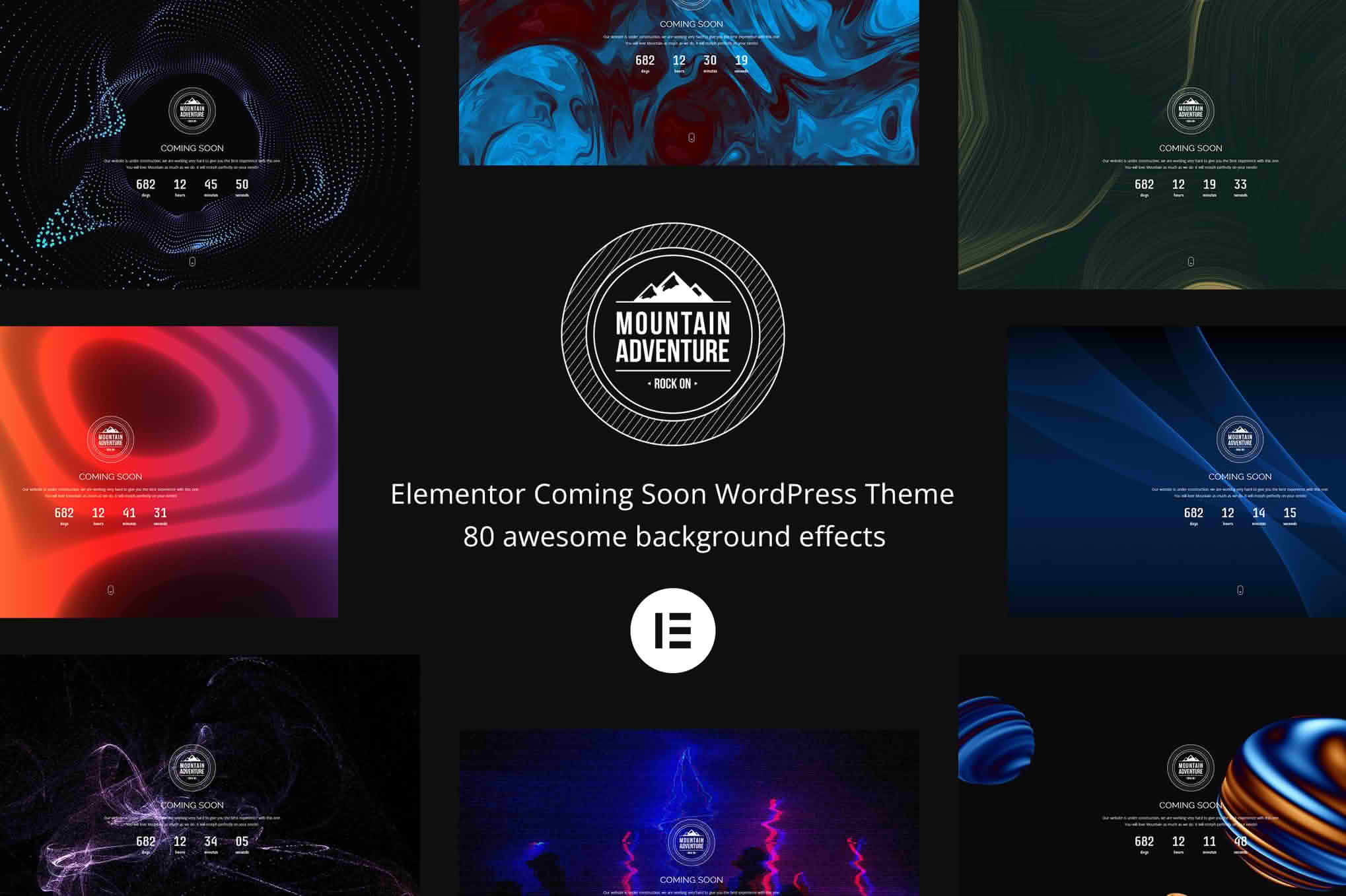 Download Mountain - Elementor Coming Soon WordPress Theme GPL WordPress Plugin