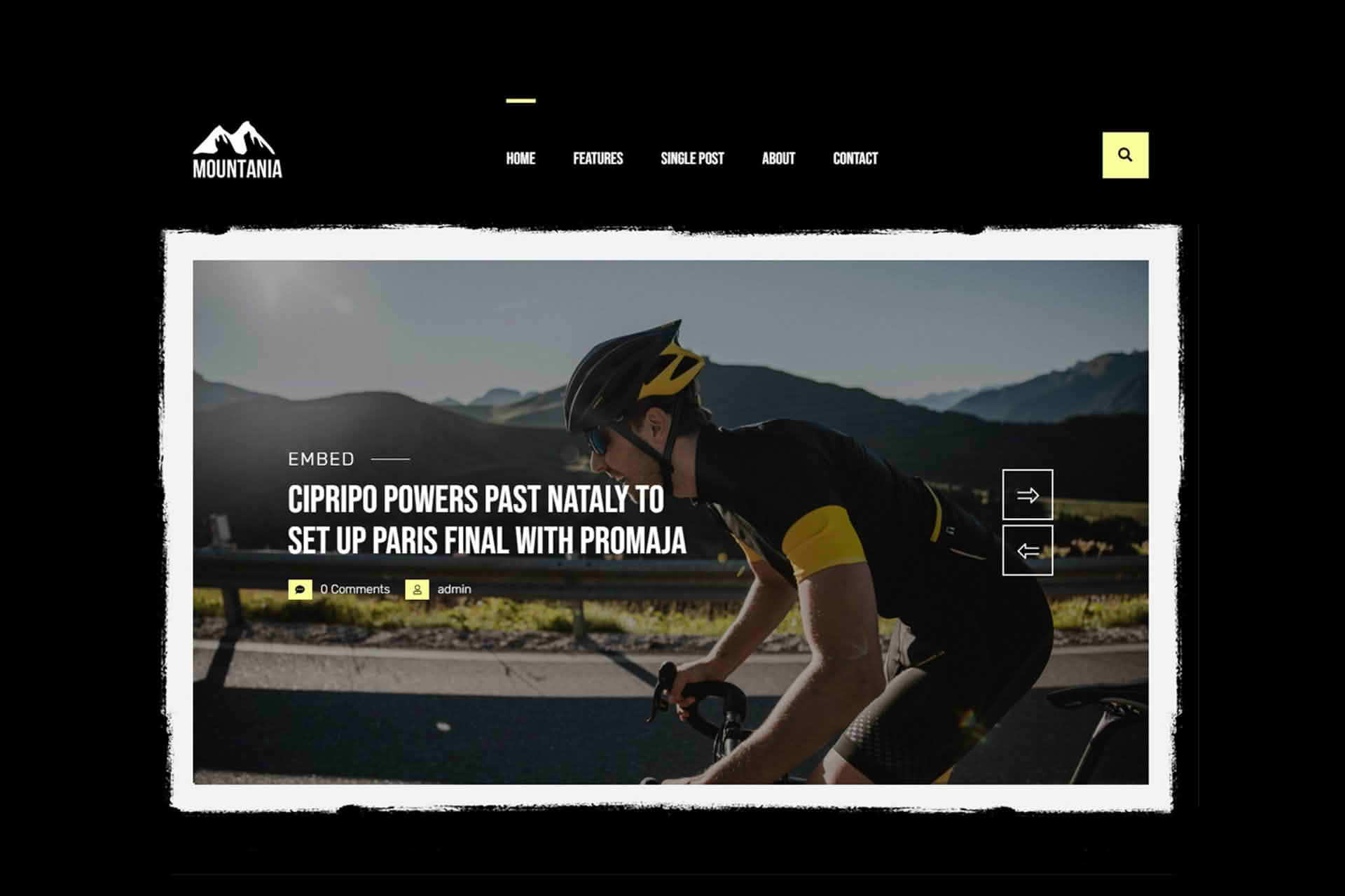 Download Mountania - Creative Blog WordPress Theme GPL WordPress Plugin