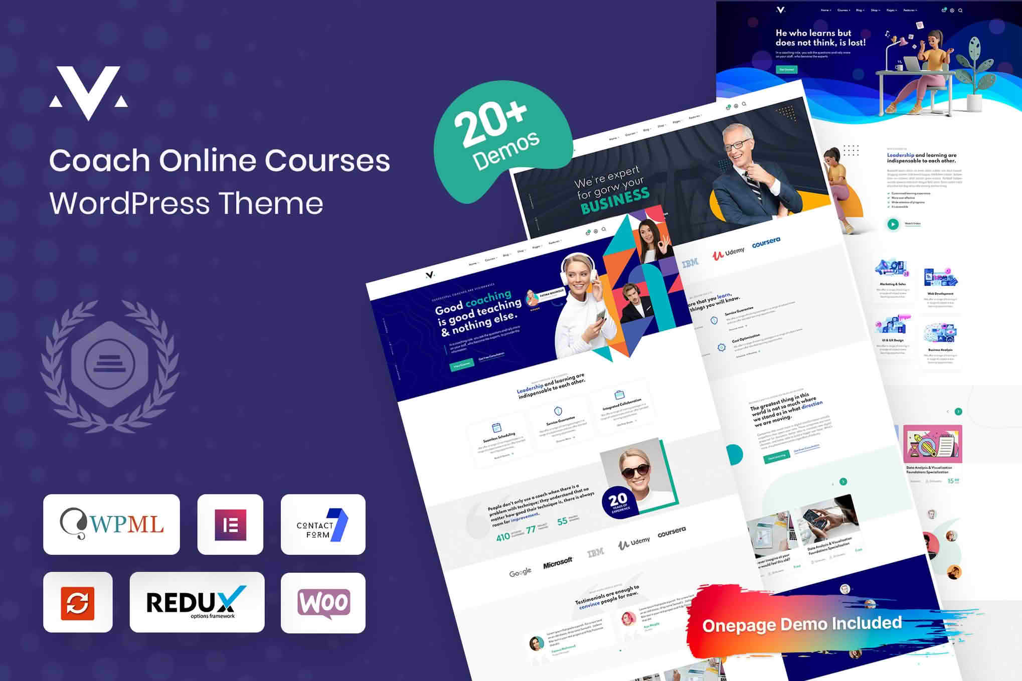 Download Mudarib - Coach Online Courses WordPress Theme GPL WordPress Plugin