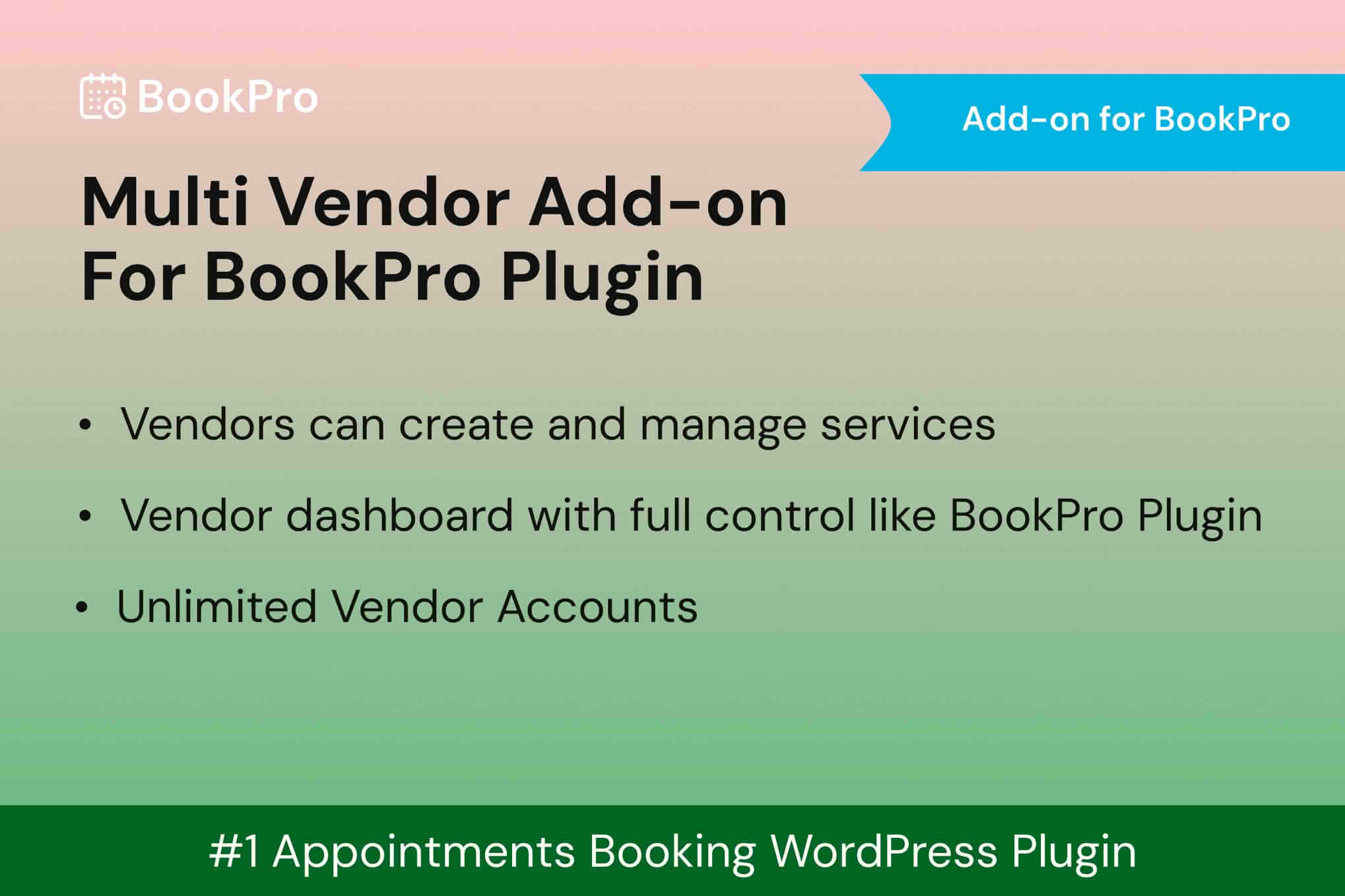 Download Multi Vendor Add-on for BookPro Plugin WordPress