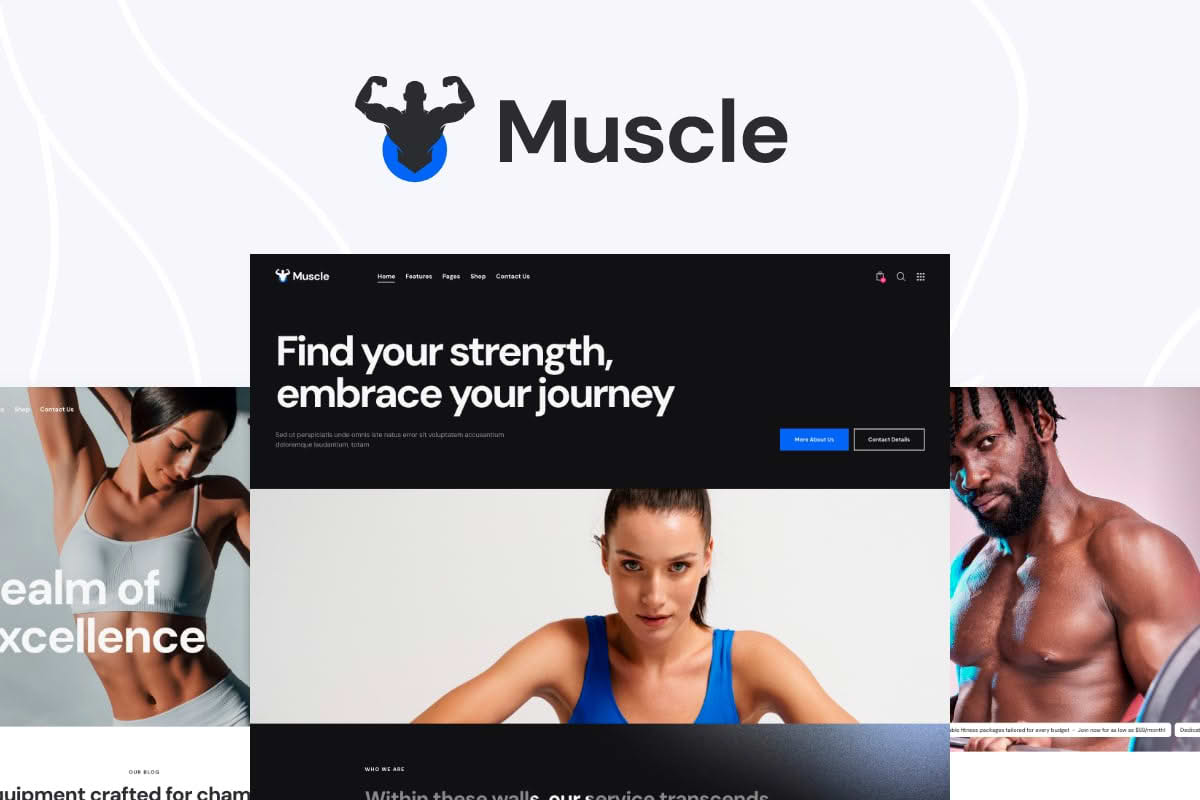 Download Muscle - Sports Center & Solarium WordPress Theme GPL WordPress Plugin