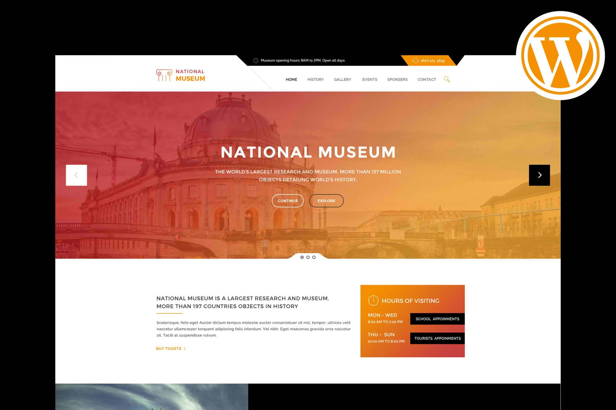 Download Museum - Responsive WordPress Theme GPL WordPress Plugin