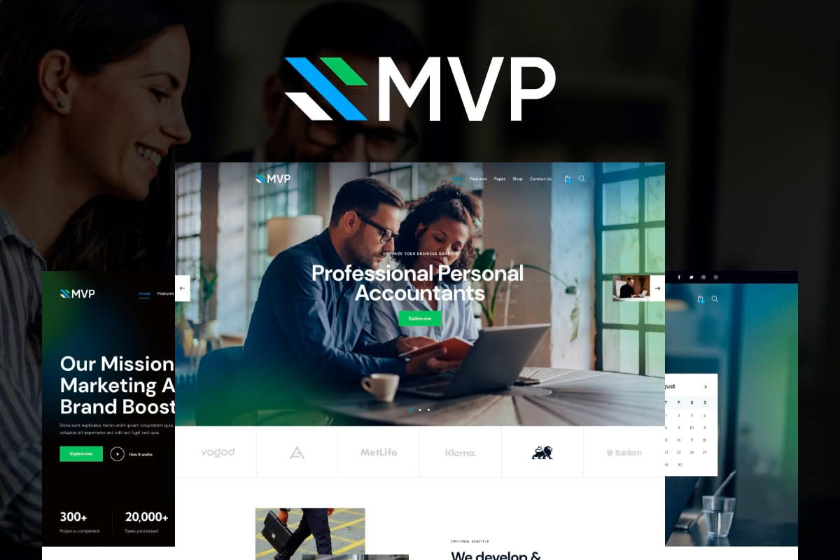 Download MVP - Finance WordPress Theme GPL WordPress Plugin