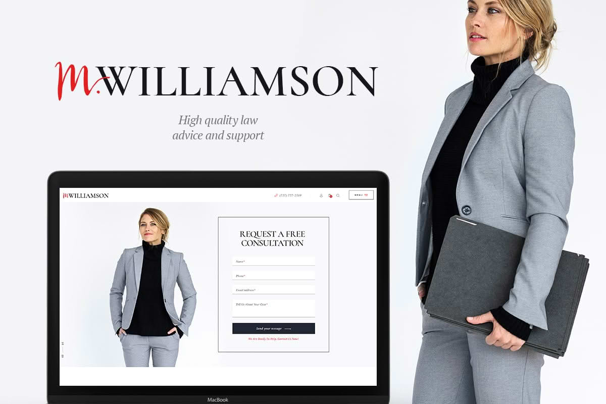 Download M.Williamson | Lawyer & Legal Adviser WordPress Theme GPL WordPress Plugin