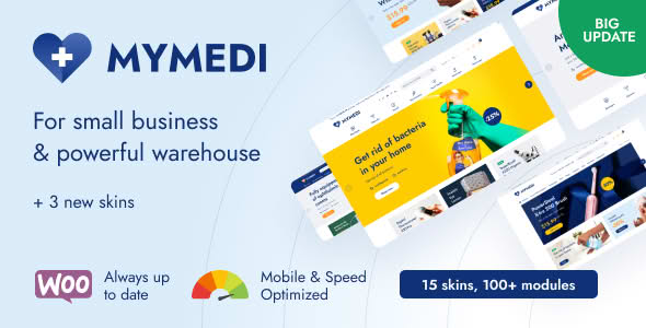 Download MyMedi - Responsive WooCommerce WordPress Theme GPL WordPress Plugin