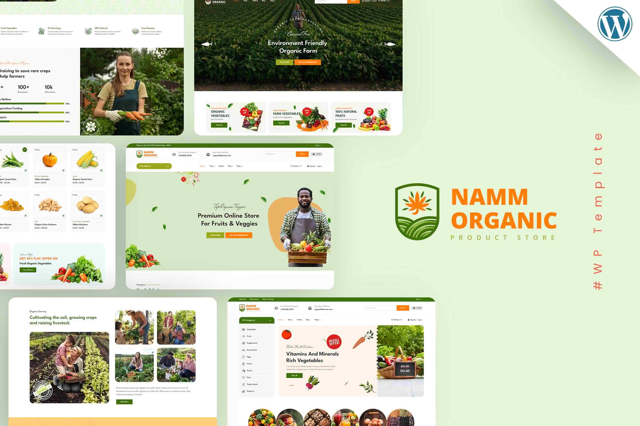 Download Namm - Grocery Shop WordPress Theme GPL WordPress Plugin