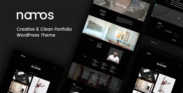 Download Namos - Creative One/Multi-Page Portfolio WordPress Theme GPL WordPress Plugin