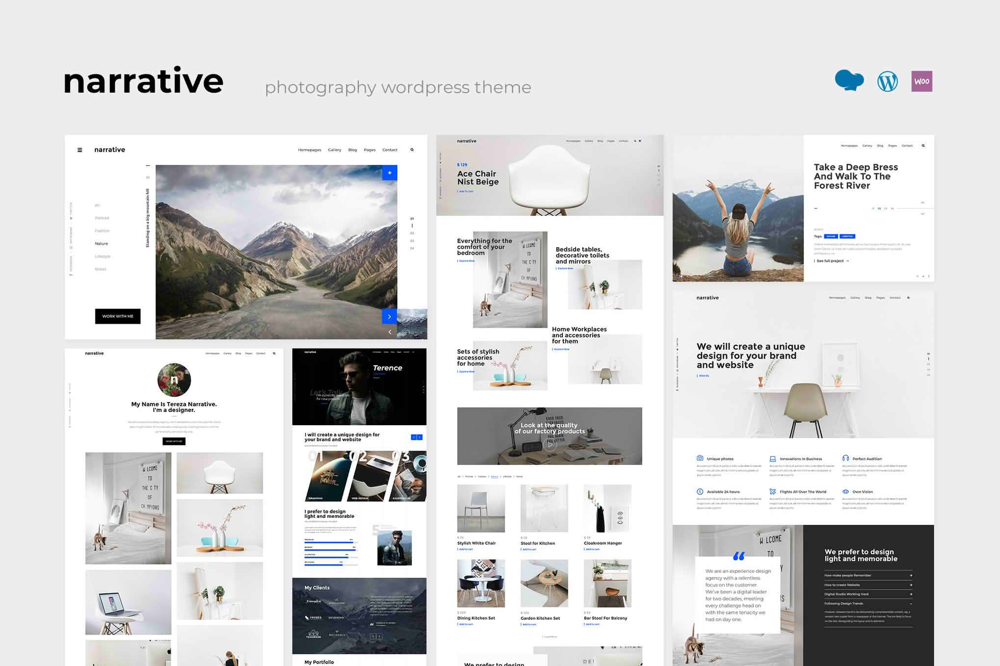 Download Narrative - Photography WordPress GPL WordPress Plugin